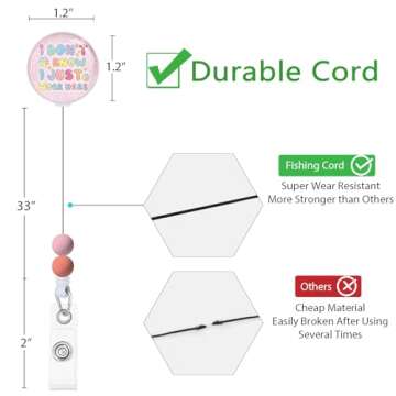 Gctriki Fun Retractable Badge Reel for All Occasions