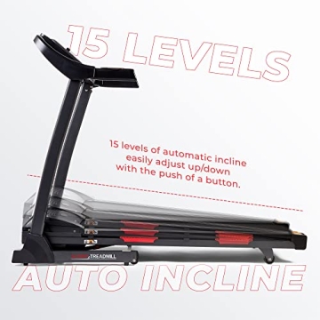 Compact Foldable Treadmill with Advanced Incline Settings