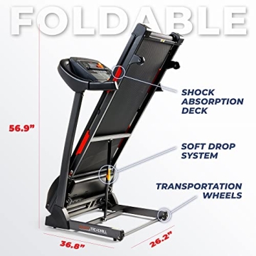 Compact Foldable Treadmill with Advanced Incline Settings