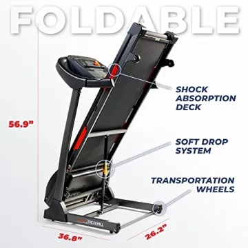 Compact Foldable Treadmill with Advanced Incline Settings