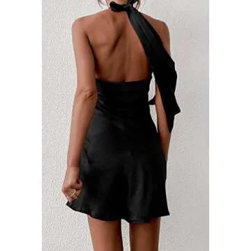 Stylish Cantonwalker Satin Mini Dress for Every Occasion