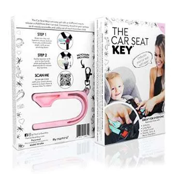 The Car Seat Key - Easy Unbuckle Tool for Parents & Caregivers