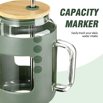 WINSA Eco-Friendly Glass Tumbler and Bottle Bundle