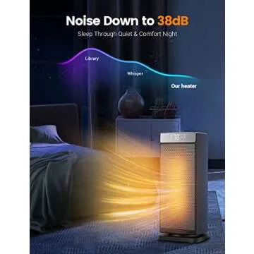 Sunnote Space Heater Portable 1500W Indoor Heater