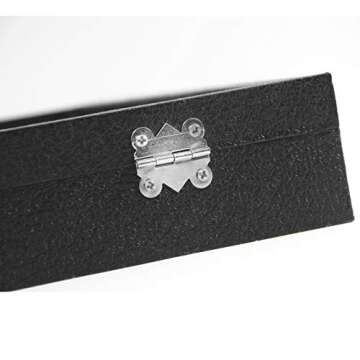 Ogrmar Glass lid Multifunction Jewelry Tray Necklace Ring Organizer Earrings Bracelet Brooch Buttons Showcase Storage Boxes (Mix Jewelry)