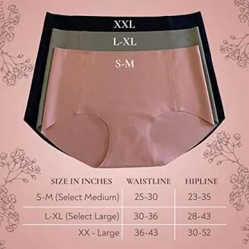 Maternity Story - Women's Pregnancy Maternity Underwear Seamless Panties, Buttery Soft No Show High Waisted C-Section Postpartum Underwear | Over The Bump Maternity Underwear (5 Pack) [Spring, Medium]