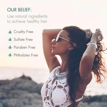 Agave Smoothing Haircare Trio with Shampoo, Conditioner & Healing Oil Treatment Hydrating & Frizz Control 3 fl oz/2 fl oz