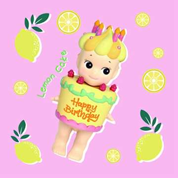 Sonny Angel Birthday Gift 2017 - Original Mini Figure / Edition - 1 Sealed Blind Box, Multicolor