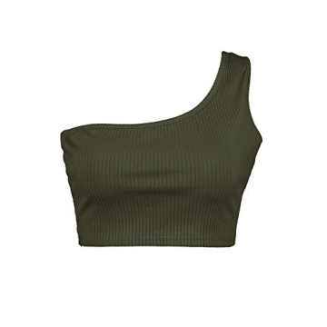 One Shoulder Stylish Crop Top for Women - PRETTODAY
