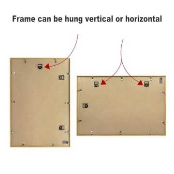 Golden State Art 16x24 Picture Frame Set - 3 Gold Frames