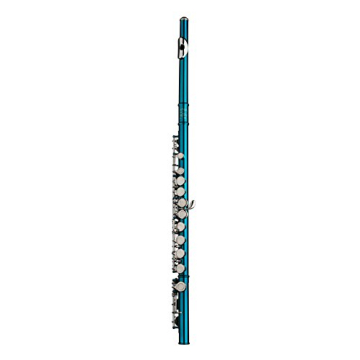 Affordable Glory Closed Hole C Flute with Accessories in Sea Blue