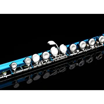 Affordable Glory Closed Hole C Flute with Accessories in Sea Blue