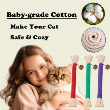 GREMBEB 12Pack Cat Chew Sticks for Dental Health and Fun