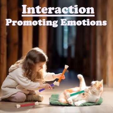 GREMBEB 12Pack Cat Chew Sticks for Dental Health and Fun