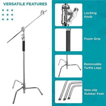 Flashpoint 10' C Stand Kit for Photography and Video
