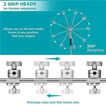 Flashpoint 10' C Stand Kit for Photography and Video
