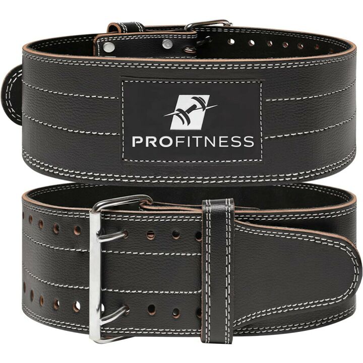 Adjustable Leather Weight Lifting Belt for Fitness