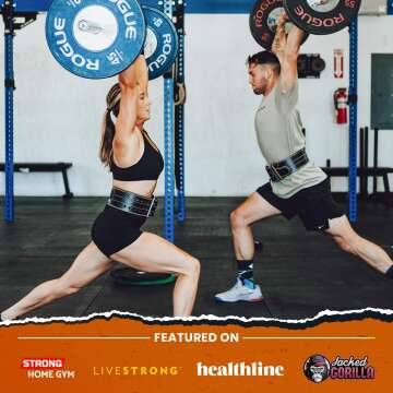 Adjustable Leather Weight Lifting Belt for Fitness