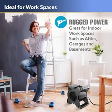 Lasko 12” Utility Fan - High Velocity Air Stream Fan