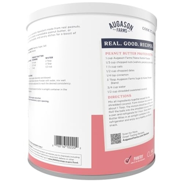 Nutritious Augason Farms Peanut Butter Powder - 65 Servings