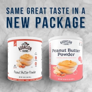 Nutritious Augason Farms Peanut Butter Powder - 65 Servings