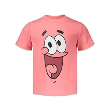 Spongebob Squarepants Patrick Squidward Big Boys 3 Pack T-Shirts 14-16