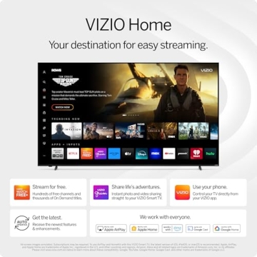 VIZIO 32-inch D-Series Full HD Smart TV with Apple AirPlay and Chromecast