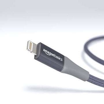 Durable Amazon Basics 10ft MFi Certified Charging Cable