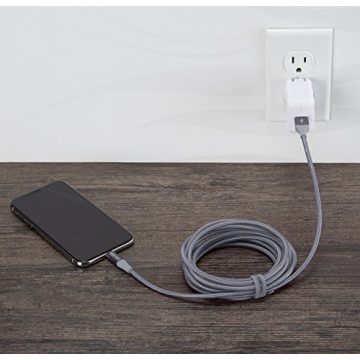 Durable Amazon Basics 10ft MFi Certified Charging Cable