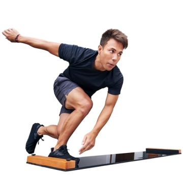 Brrrn Adjustable Slide Board: Low-Impact Cardio + Fitness for Home Gym