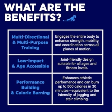 Brrrn Slide Board for Engaging Low-Impact Fitness Workouts