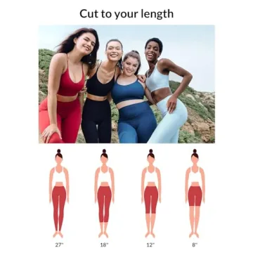 BALEAF Freeleaf Women's Workout Leggings with Pockets 7/8 Yoga Pants High Waisted Tummy Control Athletic Gym Leggings Lava Falls XS-M