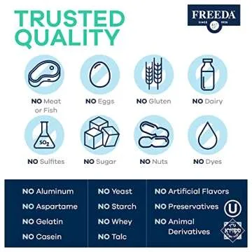 FREEDA Mini Prenatal Vitamins - Easy to Swallow Tablets