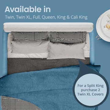 Waterproof California King Mattress Protector - SafeRest