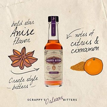 Scrappy's Organic Orleans Bitters - Elevate Your Cocktails
