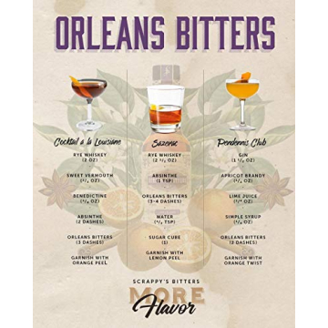 Scrappy's Organic Orleans Bitters - Elevate Your Cocktails