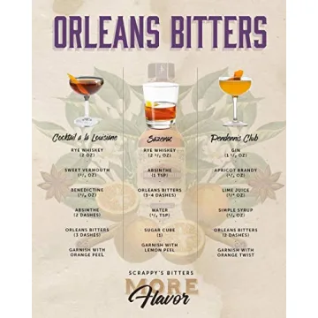 Scrappy's Organic Orleans Bitters - Elevate Your Cocktails