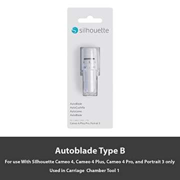 Silhouette Cameo 4 Plus Bundle with 2 Autoblades, 3 Different Cutting mats, CC Vinyl Tool Kit, 100 Designs, and Access to Ebooks, Classes and More