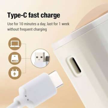 Electric Hair Oil Applicator, 2 in 1 Hair Oiling Applicator and Scalp Oil Applicator, Electric Hair Oil Applicator for Hair Growth, Oil Massager for Scalp, Oil Dispenser for Hair