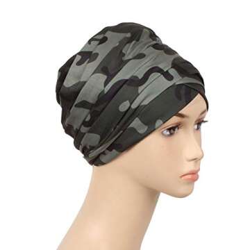 BABAHU Easy Wearing African Head Wrap,Long Scarf Turban Shawl Hair Bohemian Headwrap