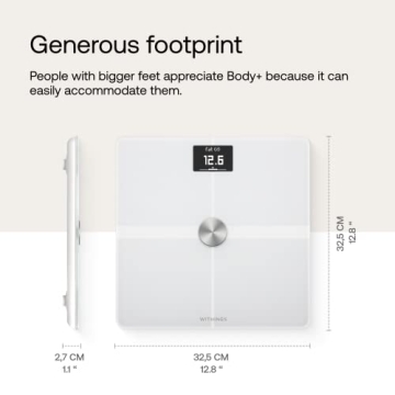 Withings Body+ Wi-Fi Smart Scale with Full Body Composition