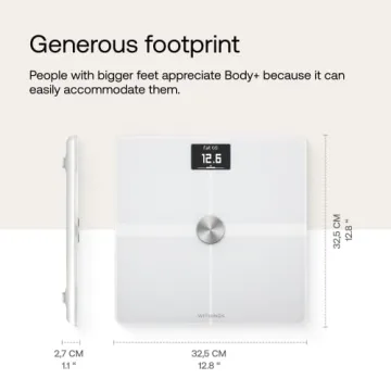 Withings Body+ Wi-Fi Smart Scale with Full Body Composition