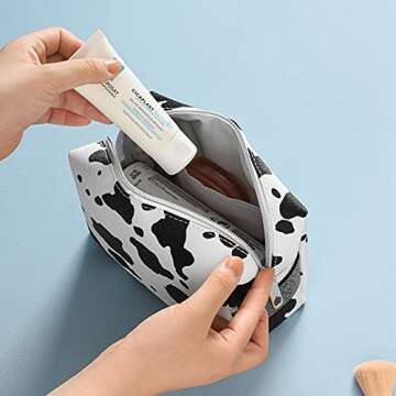 Cute Waterproof Small Makeup Bag for Women Travel