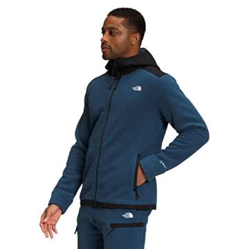 North Face Alpine Polartec 200 Full Zip Hooded Jacket