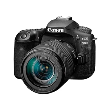 Canon EOS 90D DSLR Camera with 4K Video and Wi-Fi