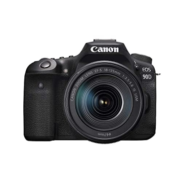 Canon EOS 90D DSLR Camera with 4K Video and Wi-Fi