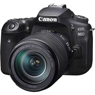 Canon EOS 90D DSLR Camera with 4K Video and Wi-Fi