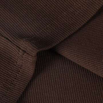 Artfish Women's Sleeveless Full Tank Top Form Fitting Scoop Neck Ribbed Knit Basic Tight Fitted Cami Mocha Brown, S