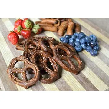 Unique Sprouted Split-Open Pretzels for Guilt-Free Snacking