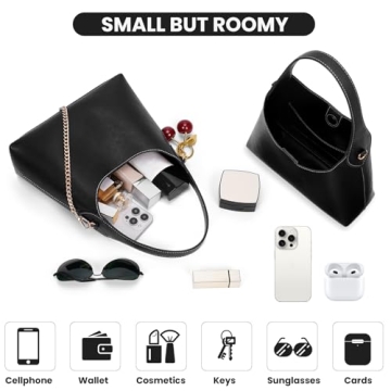 JQWSVE Stylish Cherry Hobo Purse for Women